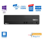 Lenovo M70s SFF i5-10400/16GB DDR4/256GB SSD New/No ODD/10H Grade A+ Refurbished PC