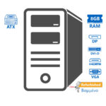 OEM SFF i5-4590/8GB DDR3/320GB/DVD/8P Grade A+ Refurbished PC