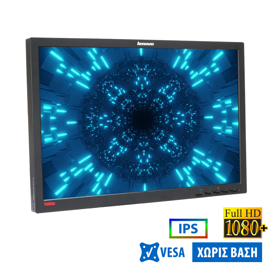 66182_1 Used Monitor LT2452pwc IPS LED/Lenovo/24``FHD/1920x1200/Wide/Black/No Stand/D-SUB & DVI-D & DP & USB - Image 1