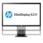 Used (A-) Monitor E231 LED/HP/23``FHD/1920x1080/Wide/Black/Grade A-/D-SUB & DVI-D & DP & USB HUB