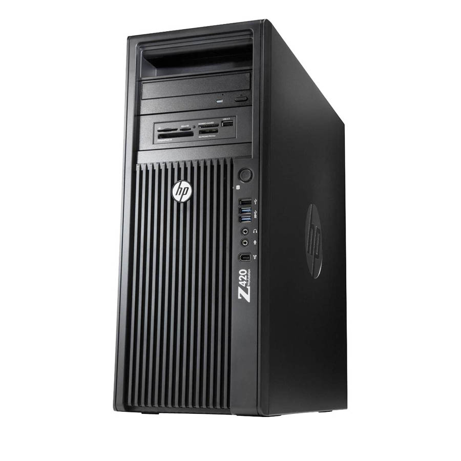 94168_2 HP Z420 Tower Xeon E5-1650v2(6-Cores)/16GB DDR3/1TB/Nvidia 1GB/No ODD/7P Grade A+ Workstation Refurb - Image 1