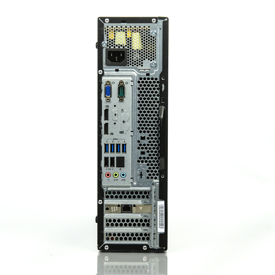 95428_2 Lenovo ThinkStation E32 SFF Xeon E3-1240v3/16GB DDR3/500GB/Nvidia 1GB/DVD/8H Grade A+ Workstation Re - Image 1