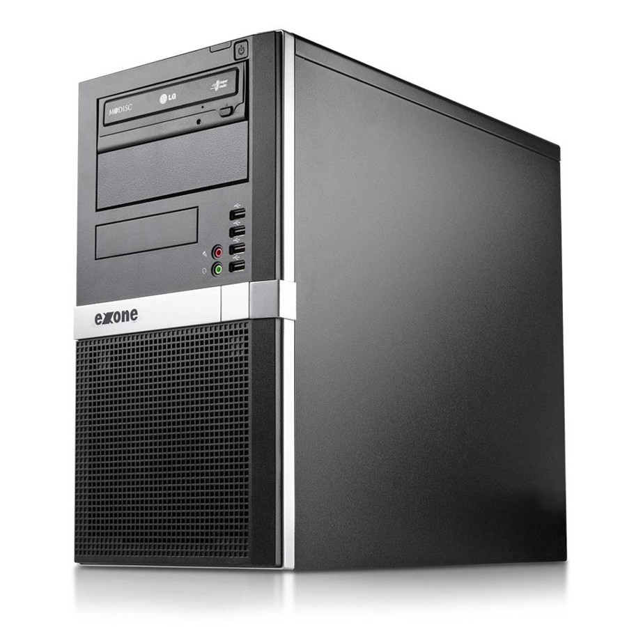 95430_2 OEM Extra Tower Xeon E-2124(4-Cores)/16GB DDR4/500GB/Nvidia 2GB/No ODD/10P Grade A+ Workstation Refu - Image 1