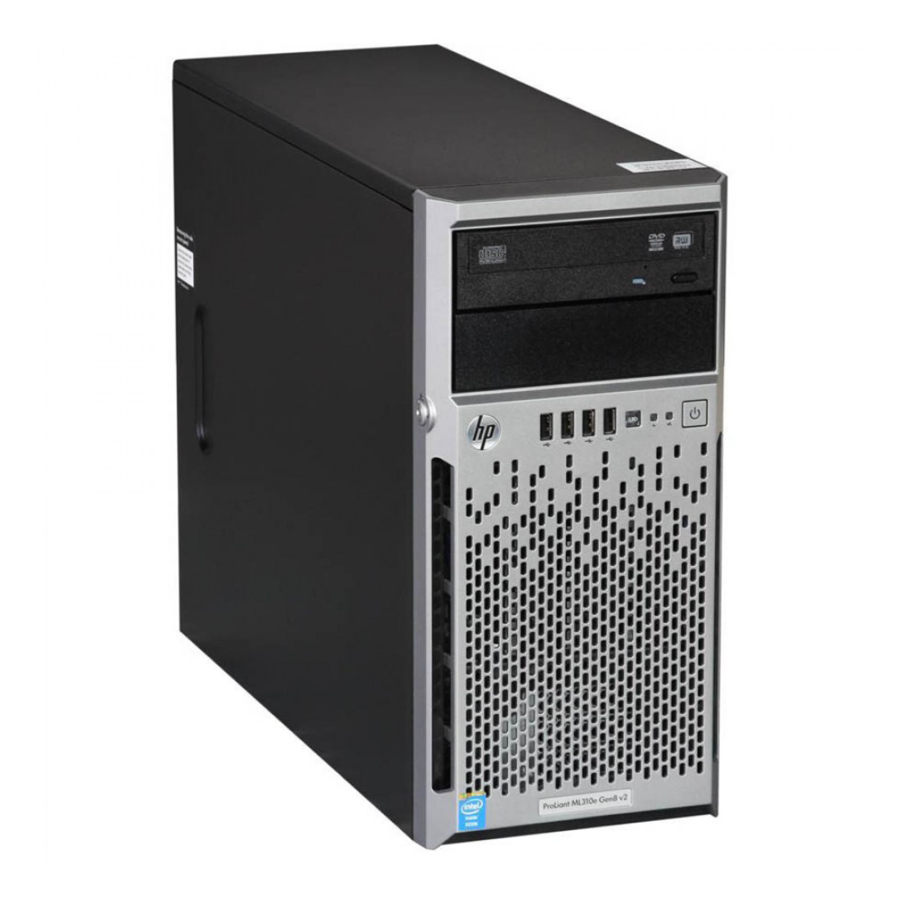 96391_2 HP Proliant ML310e Gen8v2 Server Tower G3240/8GB DDR3/No HDD/8SFF/2xPSU/DVD/P420i-1GB Grade A+ Refur - Image 1
