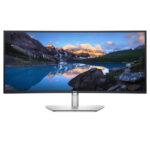 Used Monitor UltraSharp U3421WE Curved/Dell/34”UW-QHD 60Hz/3440x1440/Silver/Black/w/Speakers/DP & 2x