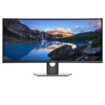 Used Monitor UltraSharp U3419W Curved/Dell/34``UW-QHD/3440x1440/Black/w/Speakers/DP & 2xHDMI & USB T