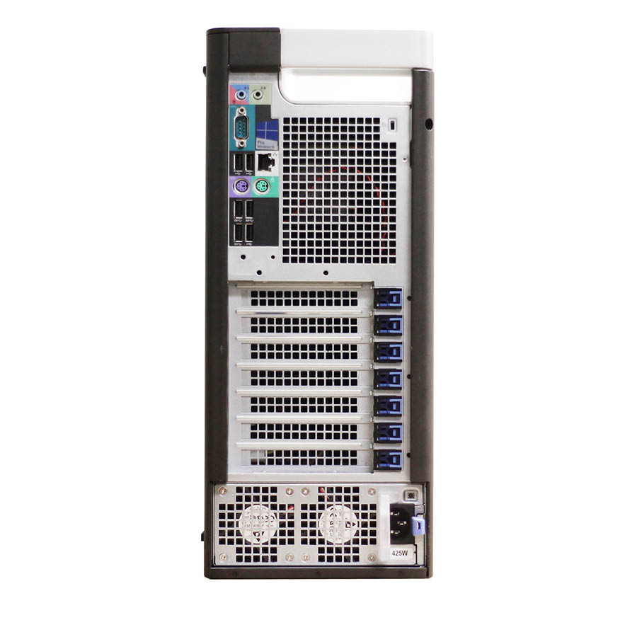 99099_2 Dell Precision 5810 E5-1620v3(4-Cores)/16GB DDR4/256GB SSD/Nvidia 512MB/DVD/8P Grade A+ Workstation - Image 1