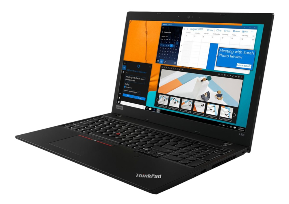 L-5173-GA LENOVO Laptop ThinkPad L590, Refurbished Grade A, i5-8265U, 8/256GB NVME, 15.6", Cam, UHD Graphics 620, FreeDOS - Image 1