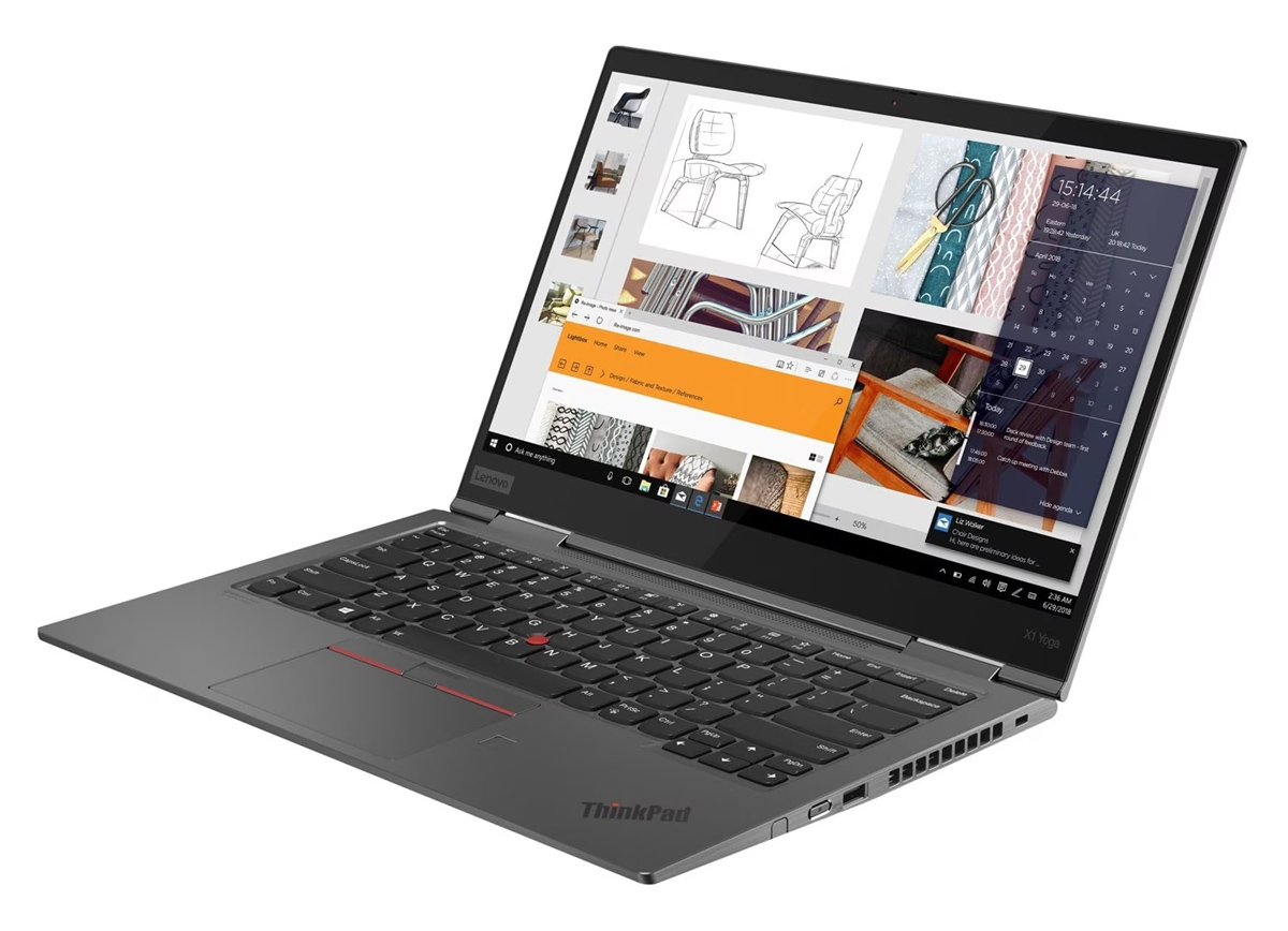 L-5278-GB LENOVO Laptop ThinkPad X1 Yoga G4, Refurbished Grade B, i7-8665U, 16/512GB NVME, 14" Touchscreen, Cam, UHD Graphics 620, FreeDOS - Image 1