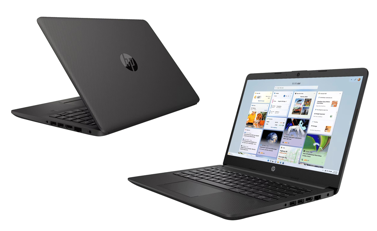 L-5300-GB HP Laptop 245 G9, Refurbished Grade B, Ryzen 3 5425U, 8/256GB NVME, 14", Cam, Radeon Graphics, FreeDOS - Image 1