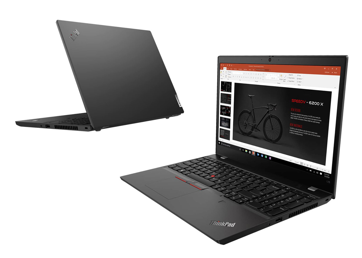 L-5324-GA LENOVO Laptop ThinkPad L15 Gen 1, Refurbished Grade A, i5-10210U, 8/256GB NVME, 15.6", Cam, UHD Graphics 620, FreeDOS - Image 1