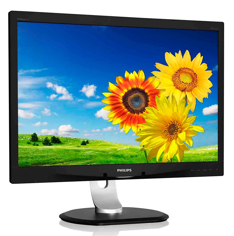 M-240P4QPYEB-GB PHILIPS used οθόνη 240P4QPYEB IPS-LED, 24.1" 1920x1200, VGA/DVI/DisplayPort, Grade B - Image 1