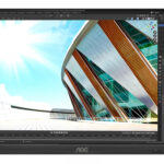 AOC used οθόνη 24P2Q IPS-LED, 23.8" 1920x1080, VGA/DVI/DisplayPort/HDMI, χωρίς βάση, Grade B