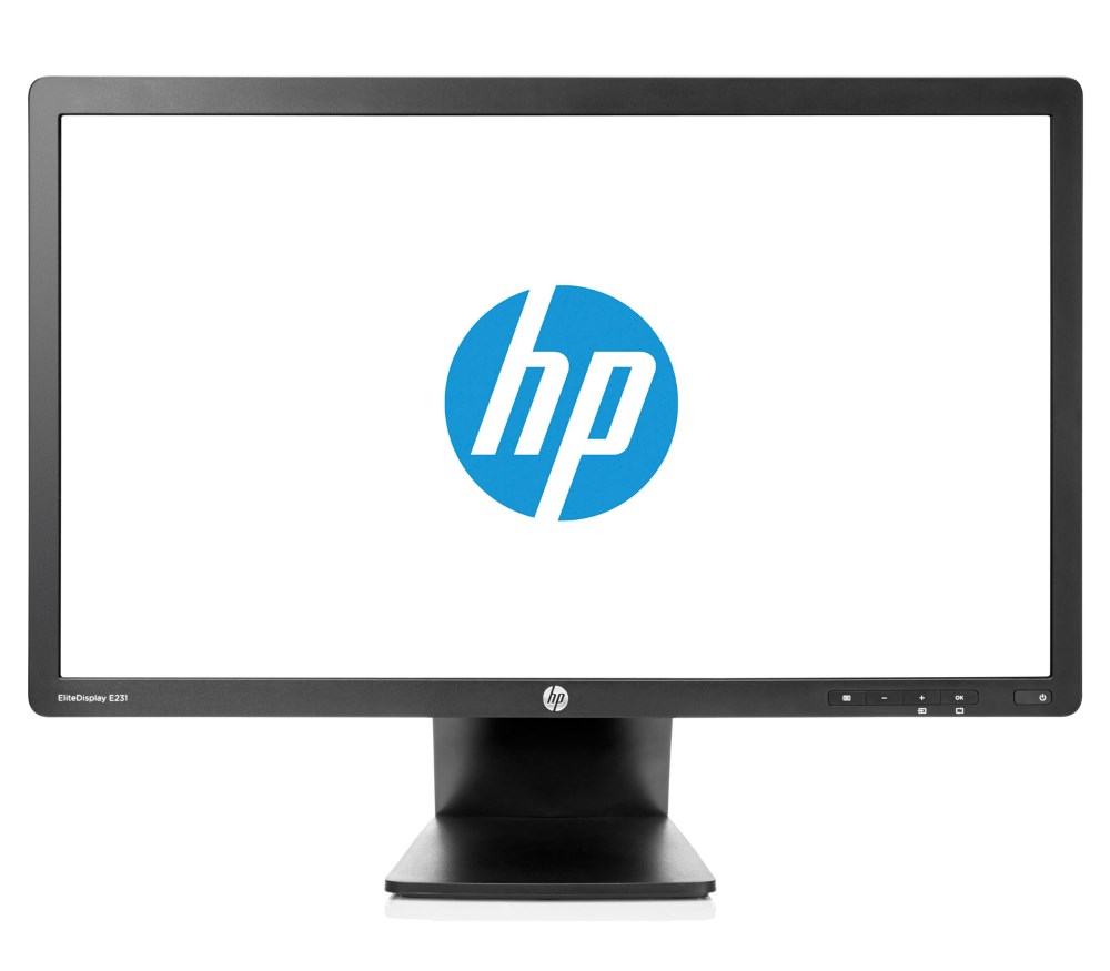 M-E231 HP used οθόνη E231 LED, 23" 1920x1080px, VGA/DVI/DisplayPort, Grade A - Image 1