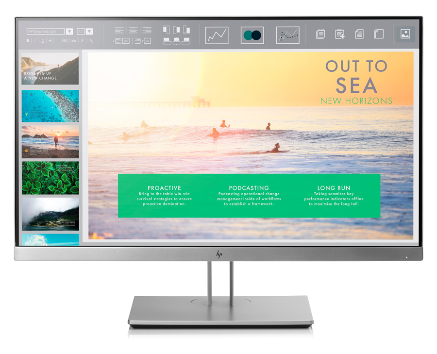 M-E233-GB HP used οθόνη E233 IPS LED, 23" Full HD, VGA/DisplayPort/HDMI, Grade B - Image 1