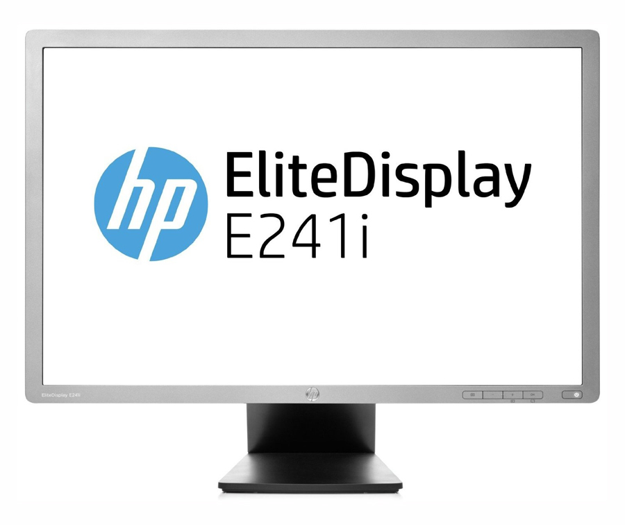 M-E241I-FQ HP used οθόνη E241I IPS LED, 24" 1920x1200, VGA/DVI/DisplayPort, Grade B - Image 1