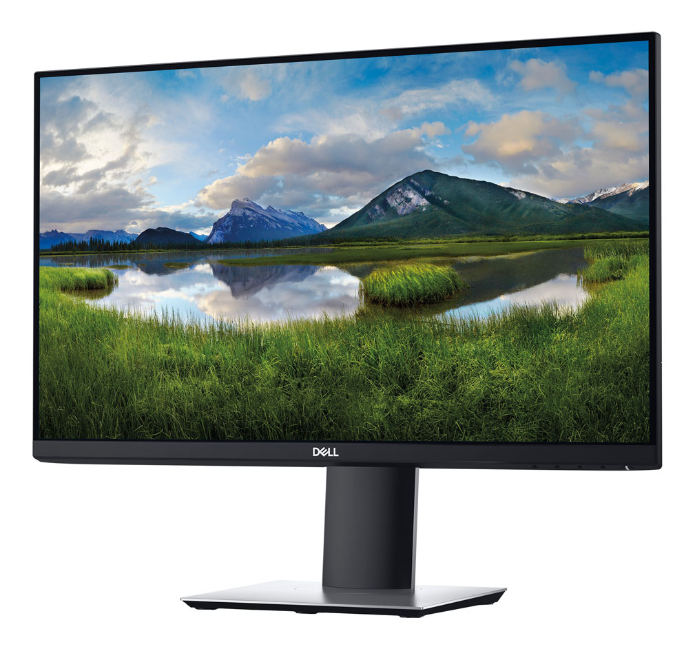 M-P2419H-FQ DELL used οθόνη P2419H LΕD 24" 1920x1080px DisplayPort/VGA/HDMI, Grade B - Image 1