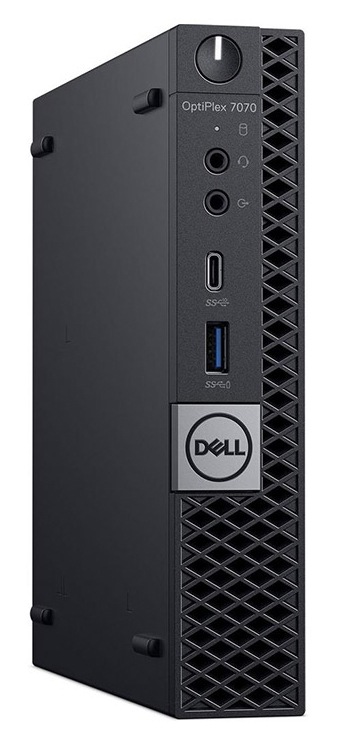 PC-3257-SQR DELL PC OptiPlex 7070 Micro, Refurbished Grade A Repainted, i5-9500T, 8/256GB M.2, WiFi, FreeDOS - Image 1