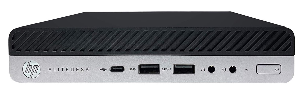 PCM-2597-SQR HP PC EliteDesk 800 G3 Micro, Refurbished Grade A Repainted, i5-6500T, 8/256GB SSD, 35 Watt, FreeDOS - Image 1