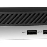 HP PC ProDesk 400 G3 Micro, Refurbished Grade A Repainted, i5-6500T, 8/128GB SSD, FreeDOS