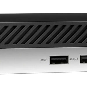HP PC ProDesk 400 G3 Micro, Refurbished Grade A Repainted, i5-6500T, 8/128GB SSD, FreeDOS