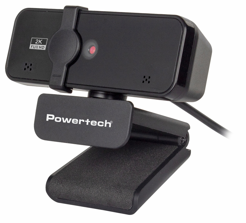 PT-1291 POWERTECH web camera PT-1291, 5MP, 2K Quad HD, αυτόματη εστίαση, 1.5m, μαύρη - Image 1