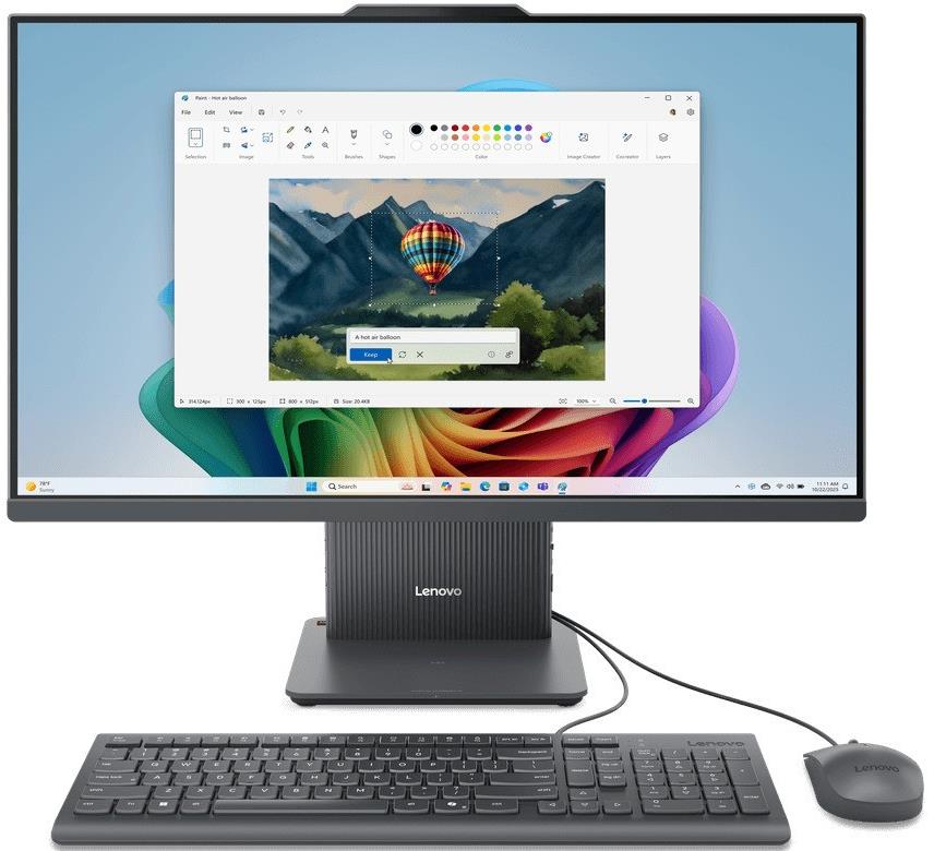 e4c87b79-6b38-4e41-b520-77ca8a54a206 Lenovo Ideacentre AIO 27AKP10 Ryzen AI 5 330/16GB/1TB NVMe *NEW OPEN BOX* - Image 1