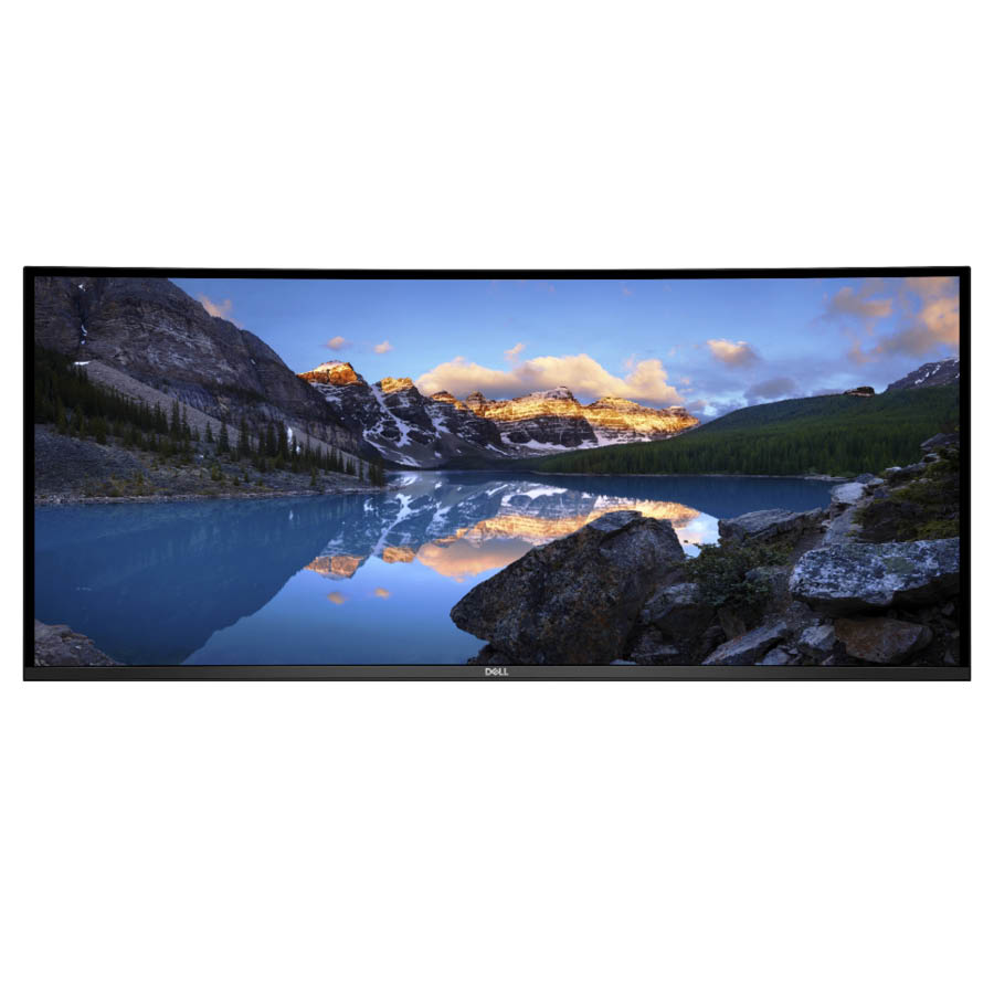 102398_2 Used Monitor UltraSharp U3818DW Curved/Dell/38``UW-QHD/3840x1600/No Stand/Black/w/Speakers/DP & 2xHD - Image 1