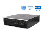 HP 6200 Pro SFF i5-2400/8GB DDR3/250GB/DVD/Grade A+ Refurbished PC