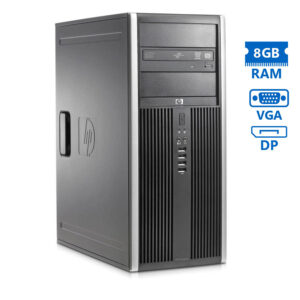 HP 6300 Pro Tower i5-3470/8GB DDR3/320GB/DVD/8P Grade A+ Refurbished PC