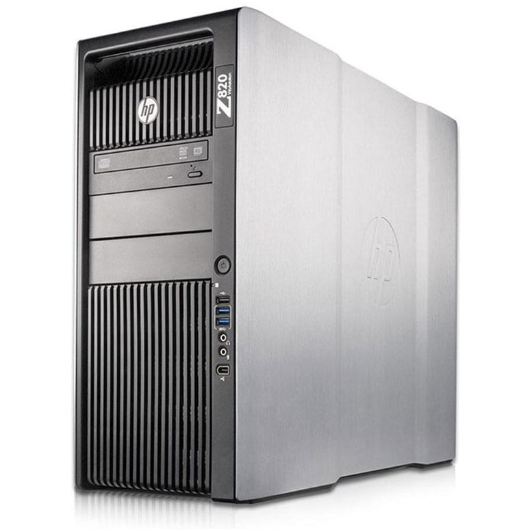 1ce7dce3-8c59-45f0-84a5-0f022255feee HP Z820 2 x Xeon E5-2680 v2 (10-Cores)/8GB/256GB SSD/DVDRW/Quadro K2000 2GB - Image 1