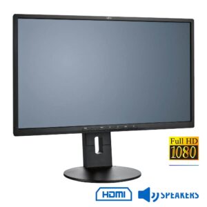 Used Monitor B24-8 TS Pro IPS/Fujitsu/24”FHD/1920x1080/Wide/Black/w/Speakers/D-SUB & DVI-D & HDMI &
