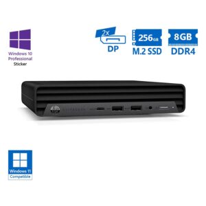 HP EliteDesk 800G6 DM i5-10600T/8GB DDR4/256GB M.2 SSD/No ODD/10P Grade A Refurbished PC