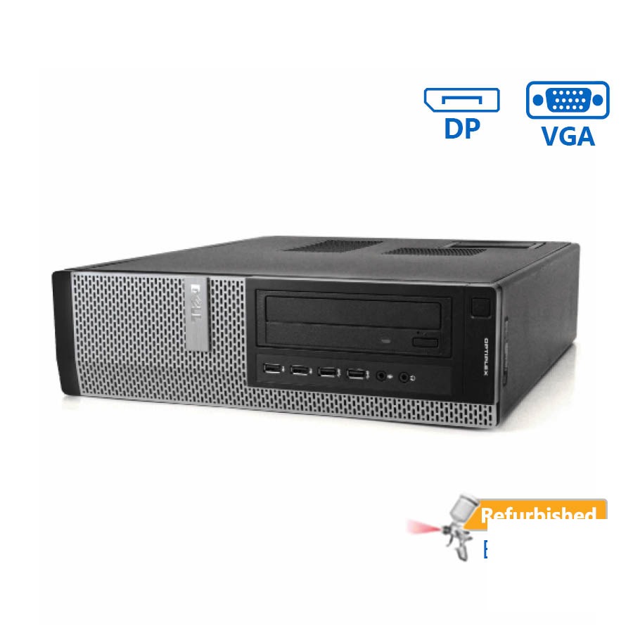 tmp-clean-4e9c7d2697c362fc995e25612b04c183 Dell 790 Desktop i3-2100/4GB DDR3/320GB/DVD/7P Grade A+ Refurbished PC - Image 1