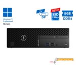 Dell 3080 SFF i3-10300/8GB DDR4/240GB SSD New/No ODD/11P Grade A+ Refurbished PC