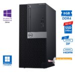 Dell 5060 Tower i3-8300/8GB DDR4/240GB SSD New/DVD/10P Grade A+ Refurbished PC