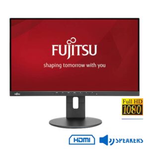 Used Monitor B24-9 TS IPS/Fujitsu/24”FHD/1920x1080/Wide/Black/w/Speakers/D-SUB & DP & HDMI & USB hub