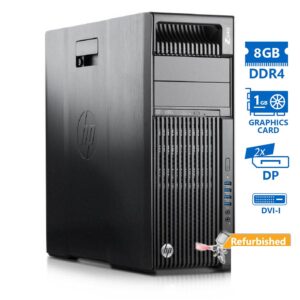 HP Z640 Tower Xeon E5-2620v3(6-Cores)/8GB DDR4/500GB/Nvidia 1GB/DVD/8P Grade A+ Workstation Refurbis