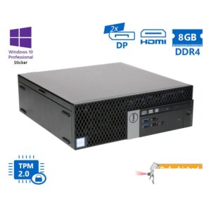 Dell 5050 SFF i5-7500/8GB DDR4/500GB/No ODD/10P Grade A+ Refurbished PC