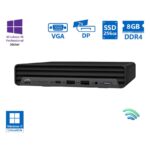 HP EliteDesk 805 G6 DM WiFi Ryzen 5 Pro 4650GE/8GB DDR4/256GB SSD/No ODD/10P Grade A Refurbished PC