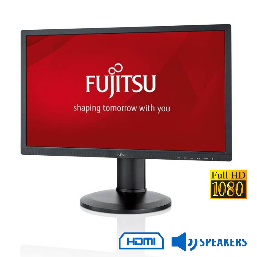 tmp-clean-e8a6f1db781fcb2e2ebceb08dd3345c6 Used Monitor B24T-1L LED/Fujitsu/24``FHD/1920x1080/Wide/Black/w/Speakers/D-SUB & DVI-D & HDMI - Image 1
