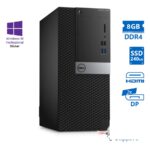Dell 7040 Tower i7-6700/8GB DDR4/240GB SSD/DVD/10P Grade A+ Refurbished PC