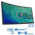 Used Monitor CZ380CQK Curved/Acer/38``UW-QHD/3840x1600/Black/w/Speakers/No Stand/DP & HDMI & USB Typ