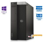 Dell Precision 5810 Tower Xeon E5-1630v4(4-Cores)/16GB DDR4/2TB/Nvidia 8GB/DVD/10P Grade A+ Workstat
