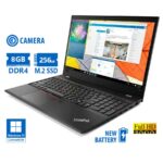 Lenovo (A-) ThinkPad T580 i5-8350U/15.6``FHD/8GB DDR4/256GB M.2 SSD/No ODD/Camera/New Battery/Grade