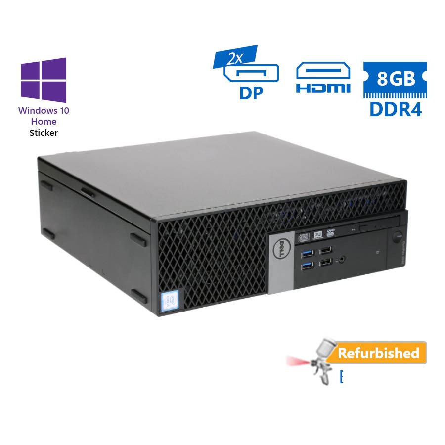 Dell 7040 SFF i5-6500/8GB DDR4/320GB/DVD/10H Grade A+ Refurbished PC Dell 7040 SFF i5-6500/8GB DDR4/320GB/DVD/10H Grade A+ Refurbished PC - Image 1