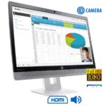 Used Monitor EliteDisplay E240c IPS LED/HP/24``FHD/w/Camera/1920x1080/Wide/Black/w/Speakers/D-SUB &