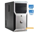 Dell Precision T1600 Tower Xeon E3-1225(4-Cores)/32GB DDR3/500GB/Nvidia 1GB/DVD/7P Grade A+ Workstat