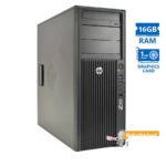 HP Z420 Tower Xeon E5-1607(4-Cores)/16GB DDR3/500GB/ATI 1GB/DVD/7P Grade A+ Workstation Refurbished