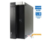 Dell Precision T3600 Tower Xeon E5-1603(4-Cores)/16GB DDR3/1TB/Nvidia 1GB/DVD/7P Grade A+ Workstatio